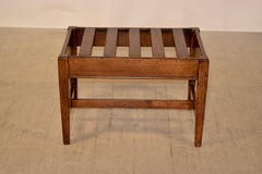 19th Century English Suitcase Stand