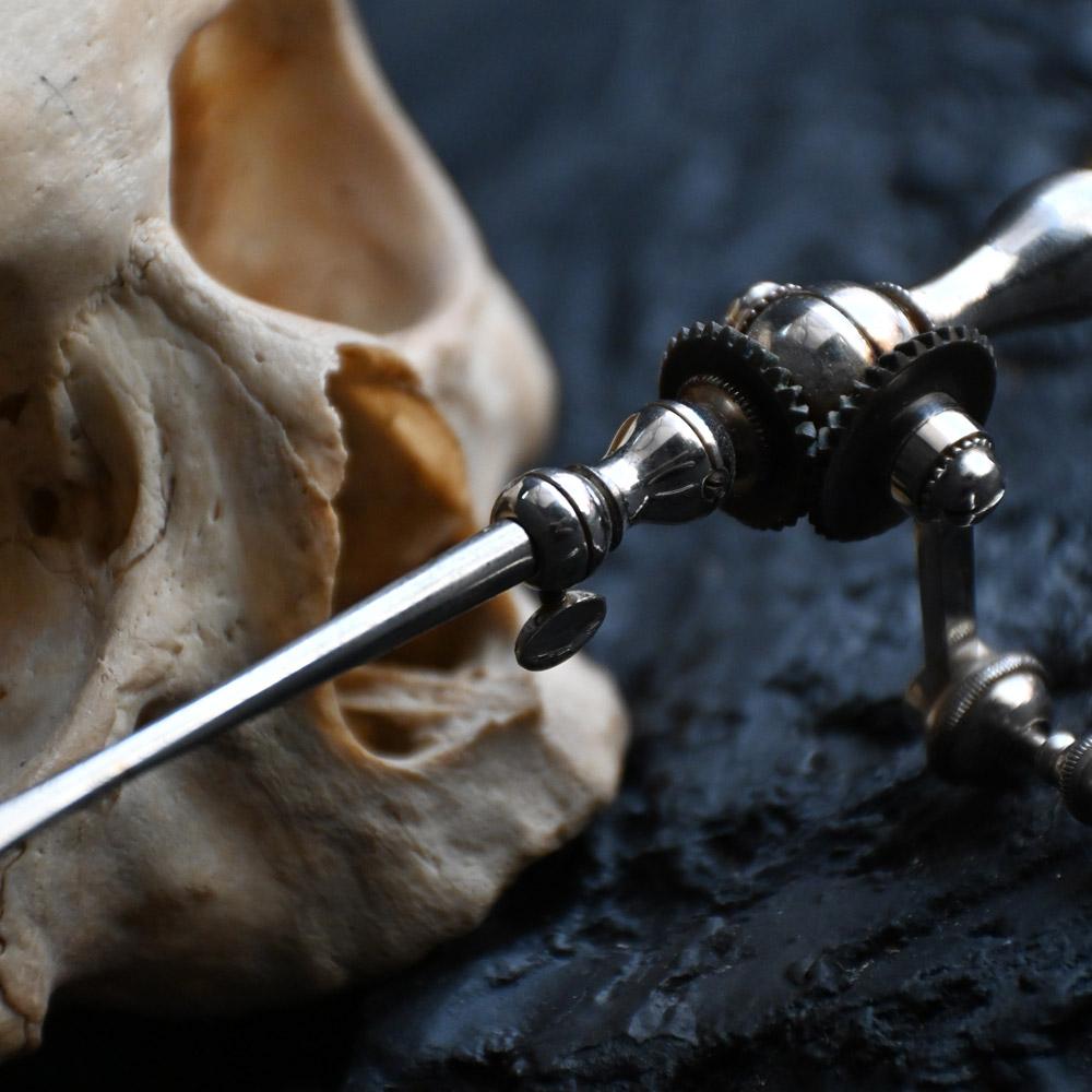 19th Century English Surgeon's Brain Trepanning Tool Kit 3