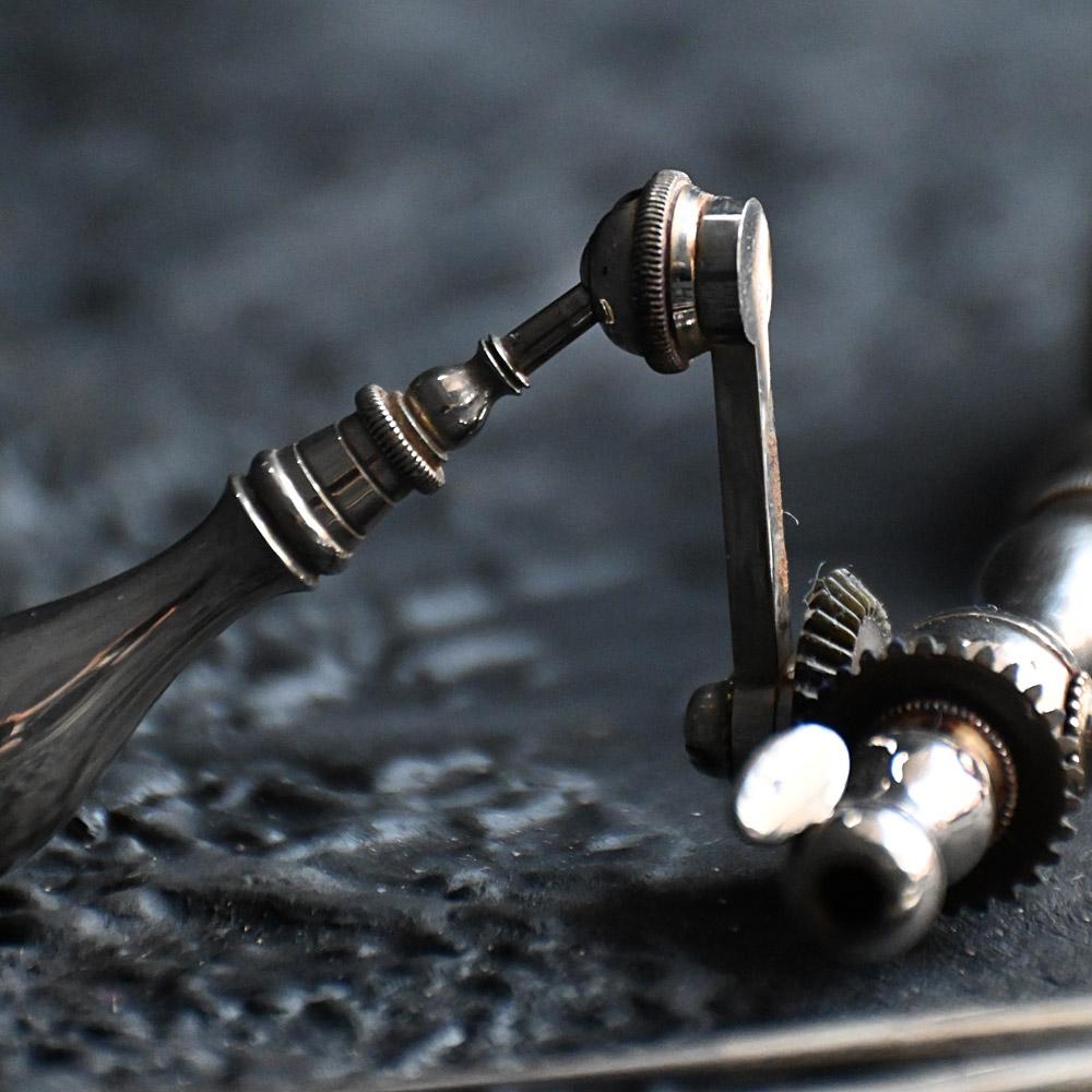 19th Century English Surgeon's Brain Trepanning Tool Kit 4