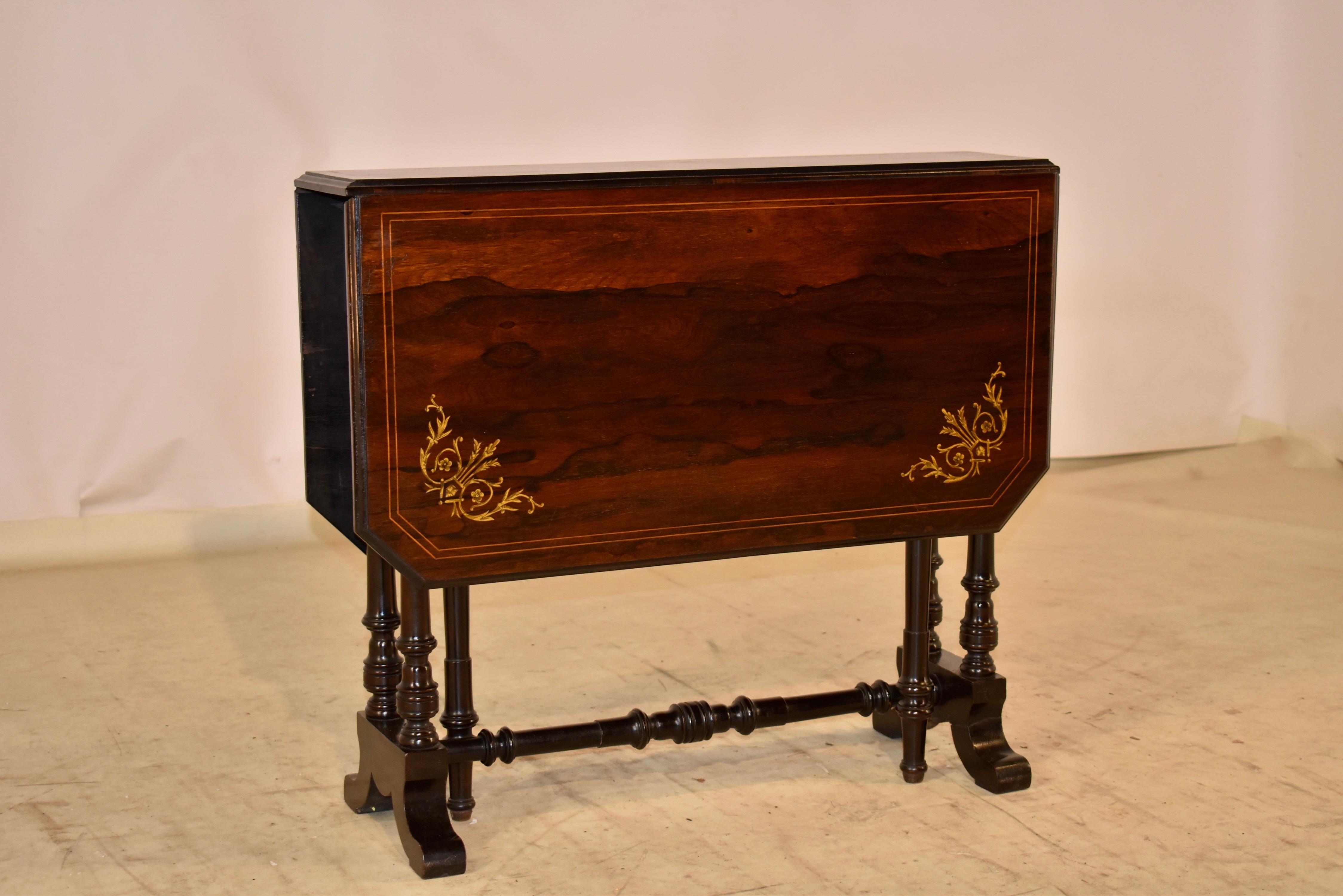 Victorian 19th Century English Sutherland Table For Sale