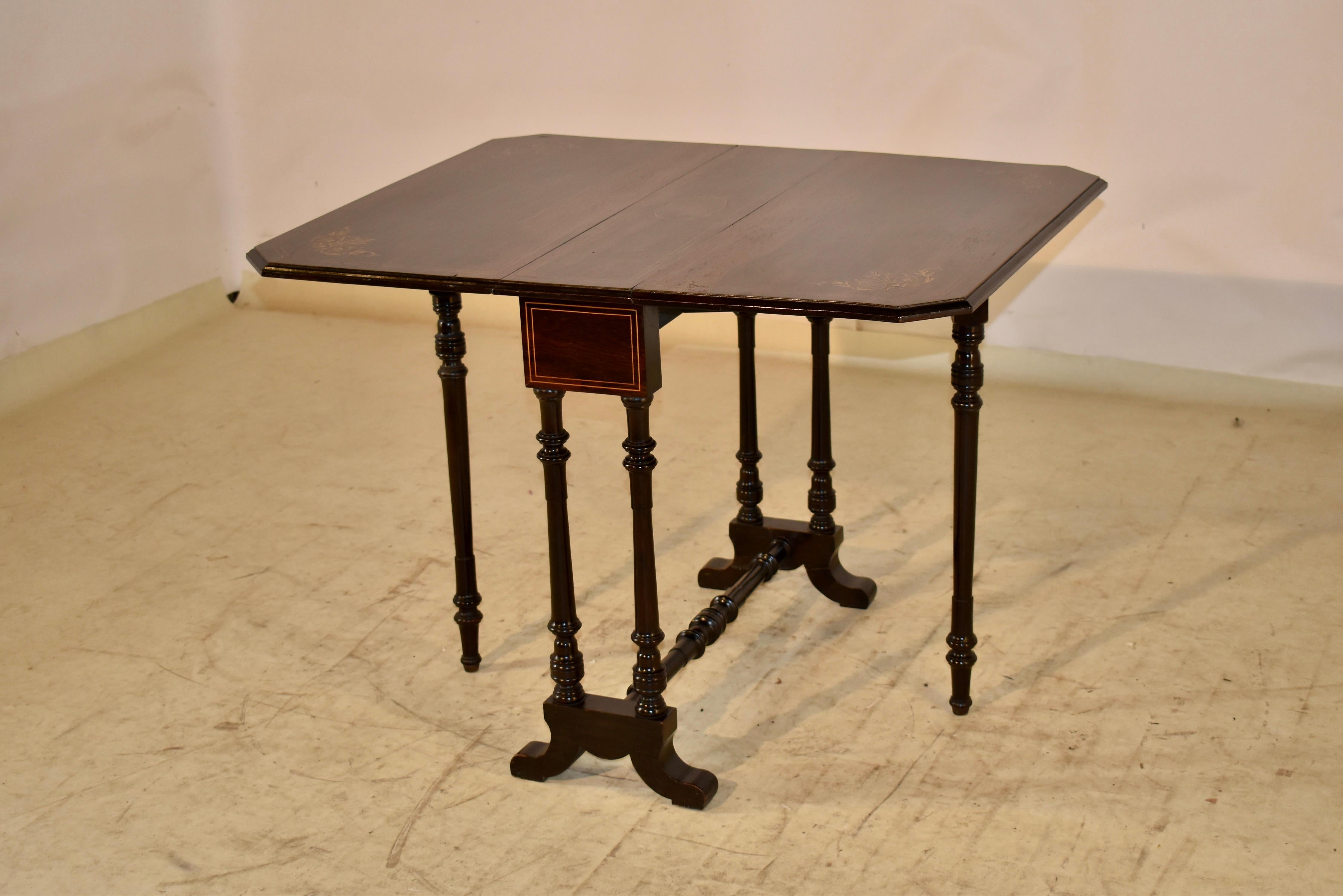 19th Century English Sutherland Table For Sale 1