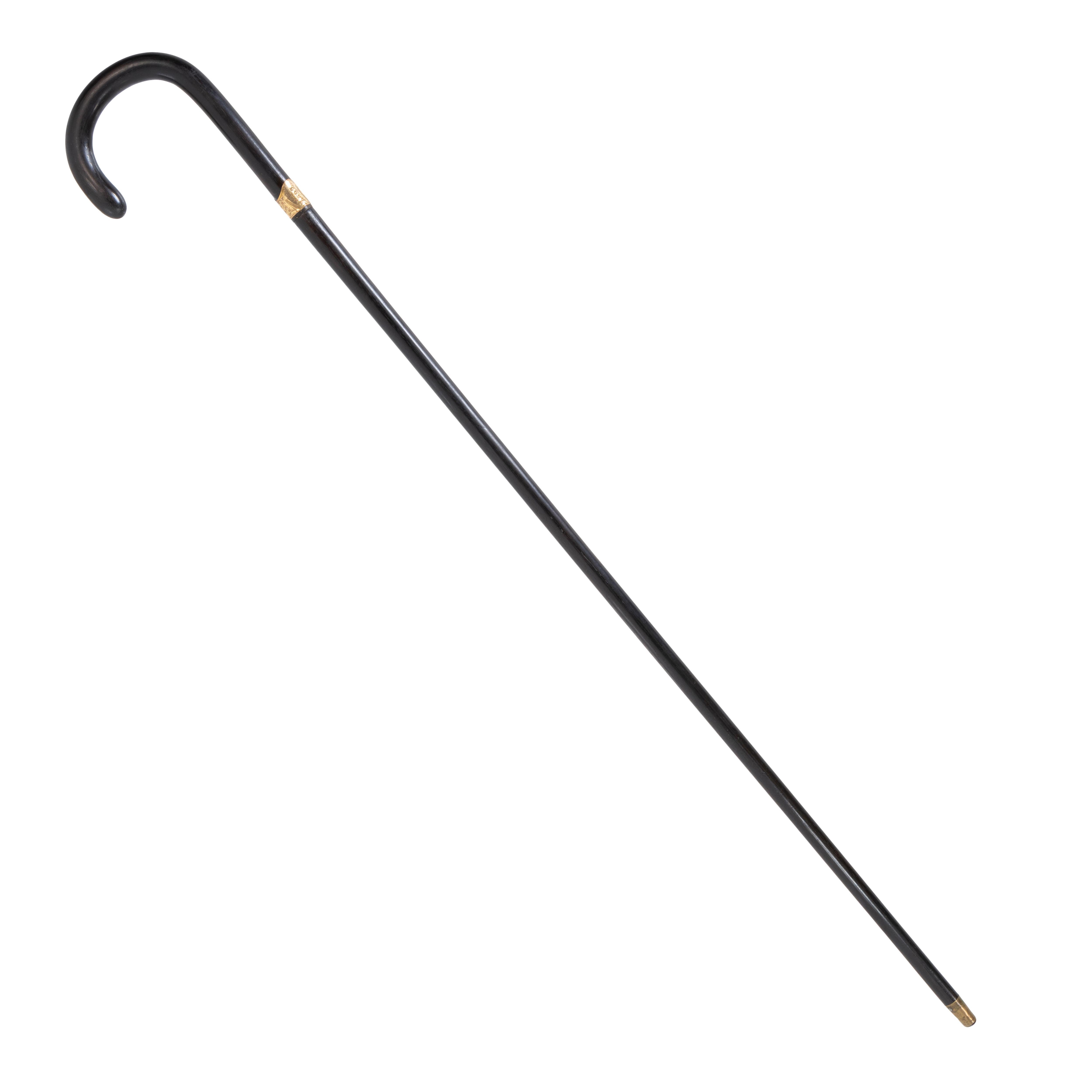 English sword cane with a fine toledo blade that measures approximately 27 1/2