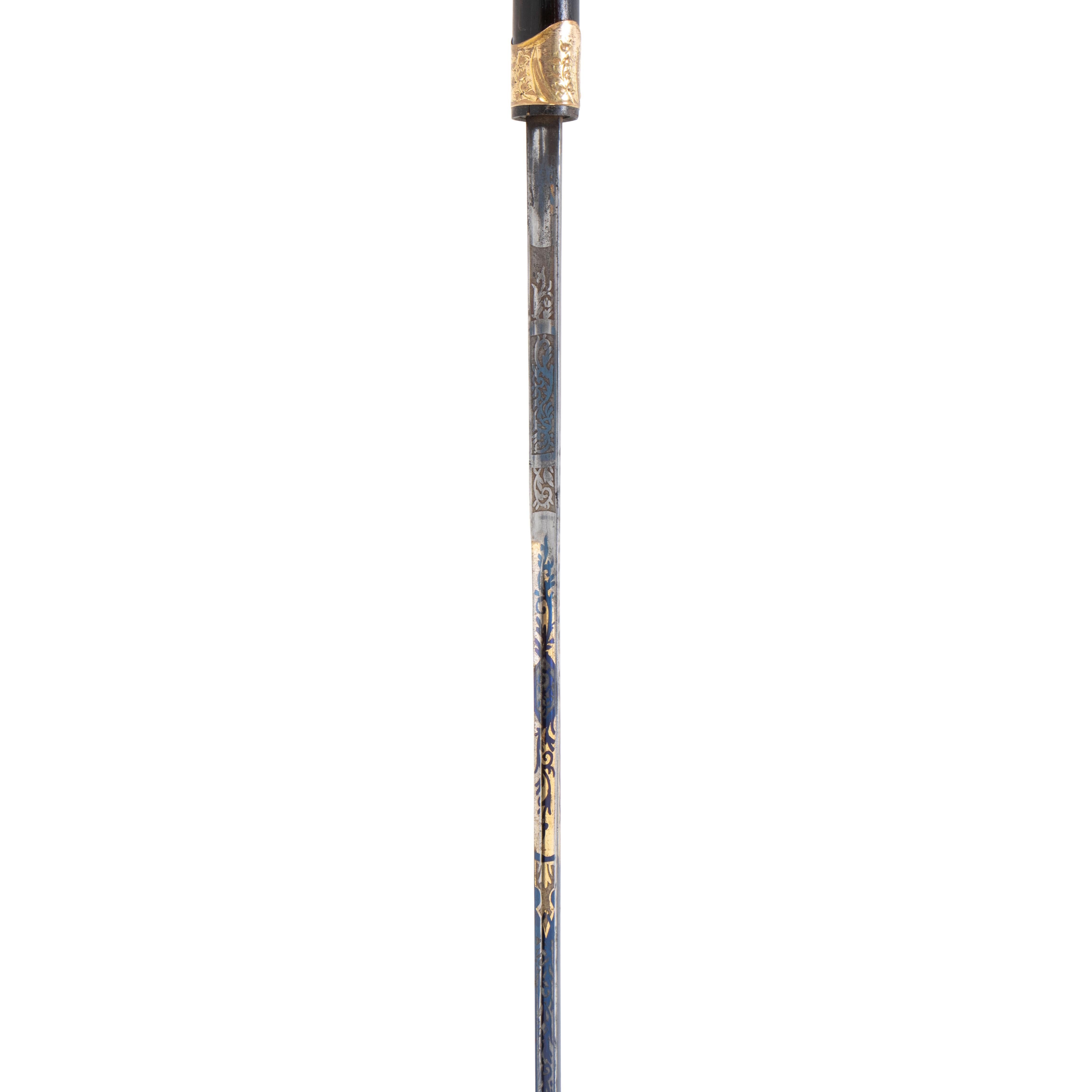 walking stick with blade
