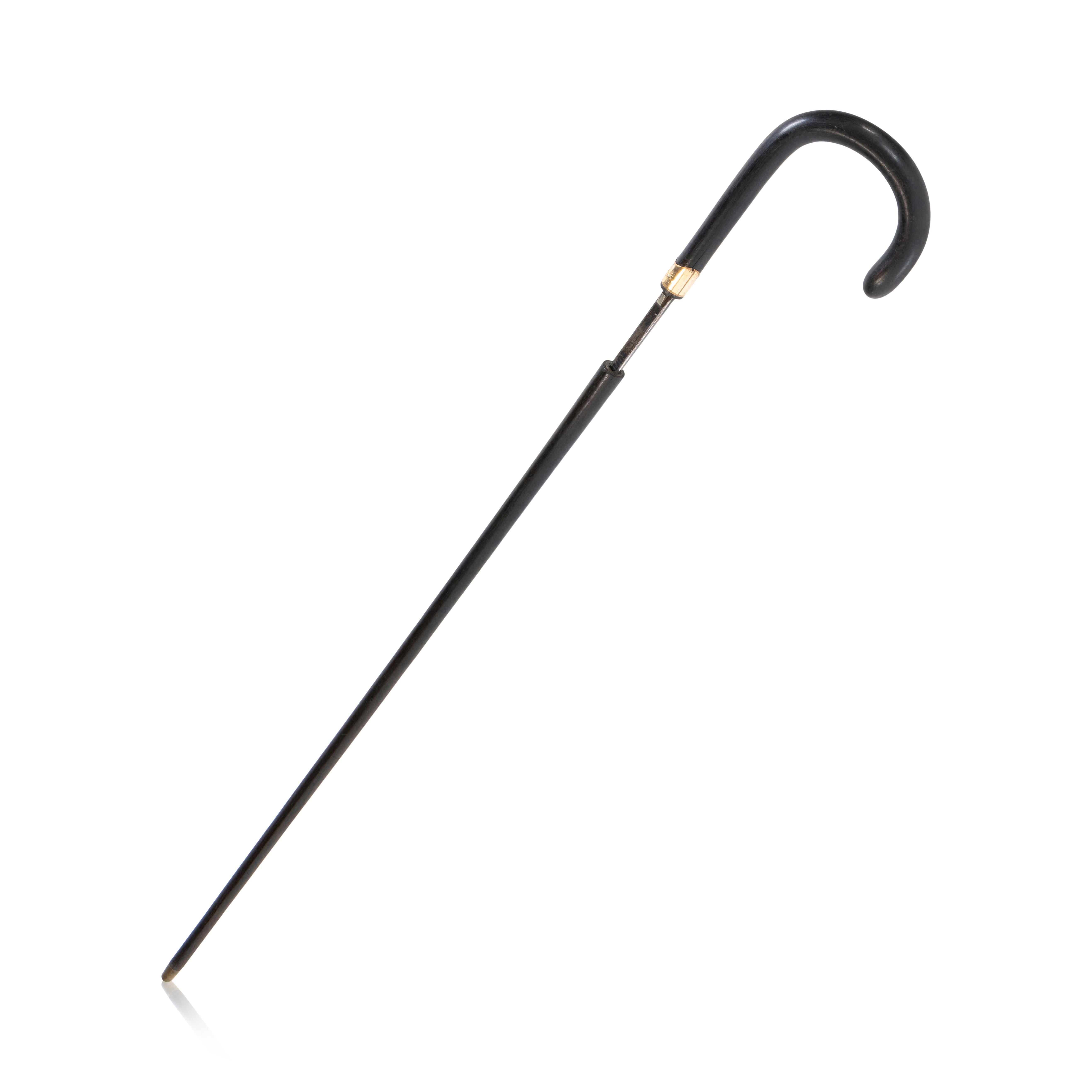 Hand-Crafted 19th Century English Sword Cane For Sale