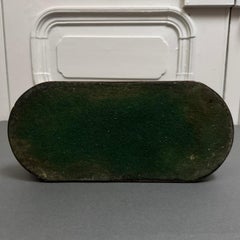 19th Century English Table Gong in Metal and Copper