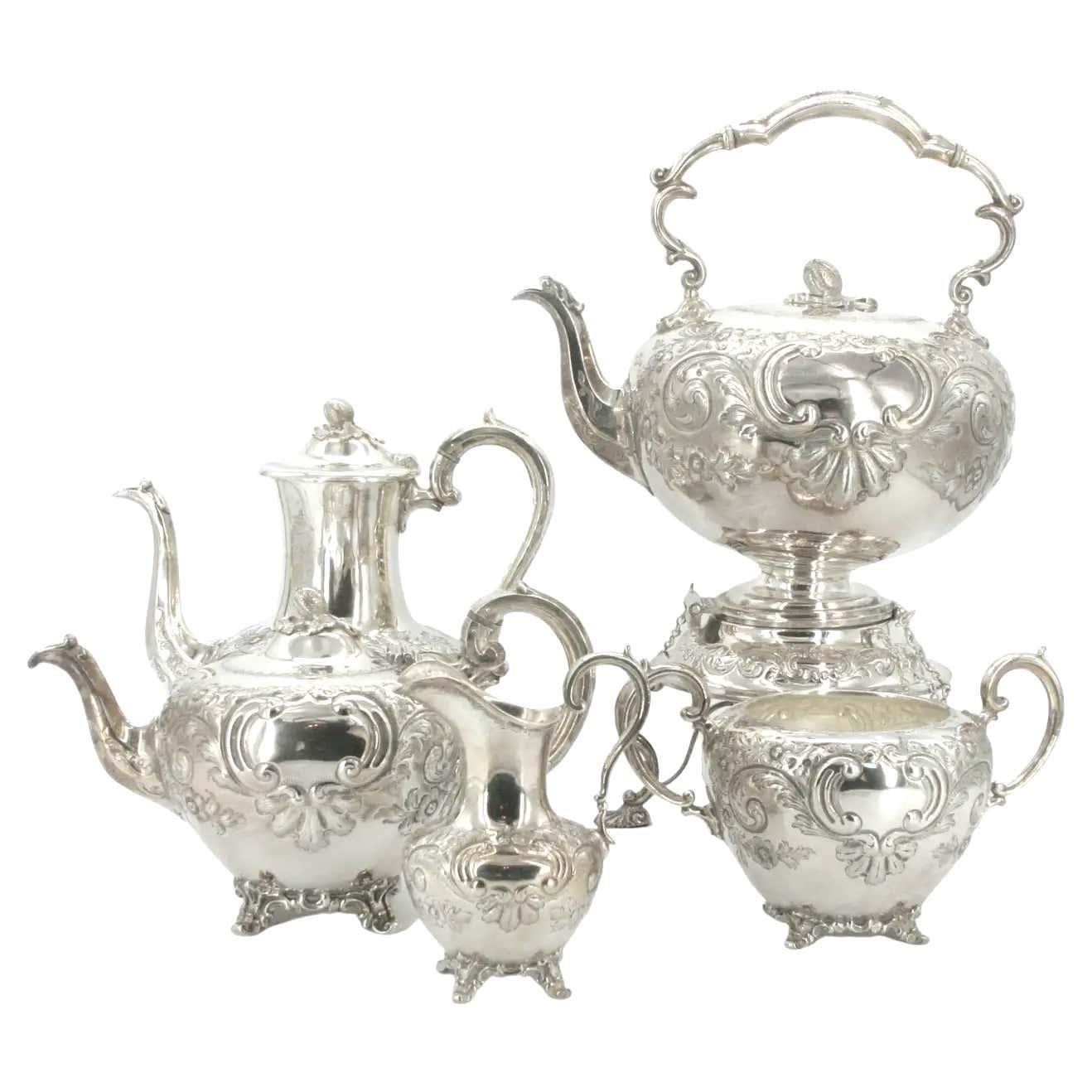 19th Century English Tableware Tea/Coffee Service For Sale 13