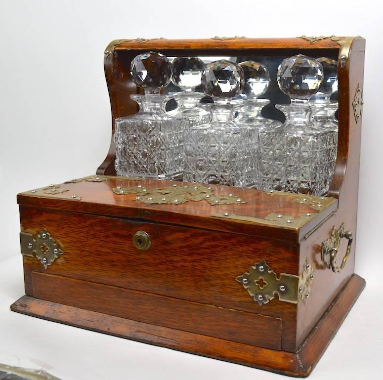 Victorian 19th Century English Tantalus by Branah London