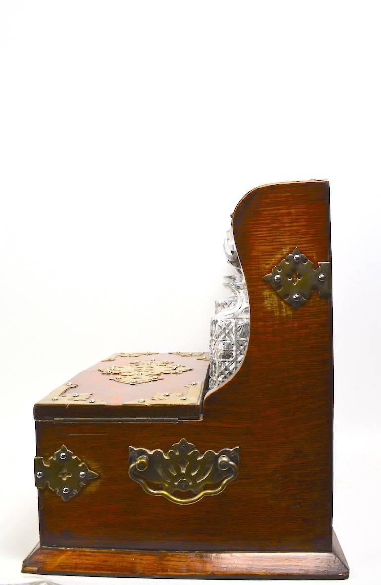 Brass 19th Century English Tantalus by Branah London