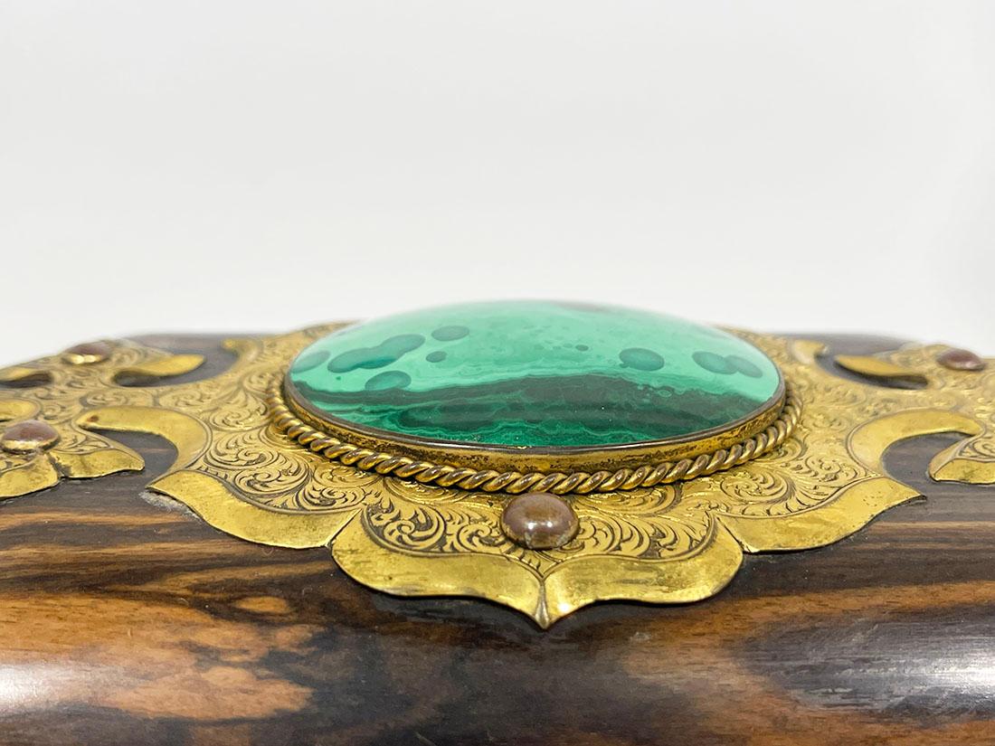 Boite à thé anglaise du 19ème siècle par P. & A. I.P., Londres en vente 6