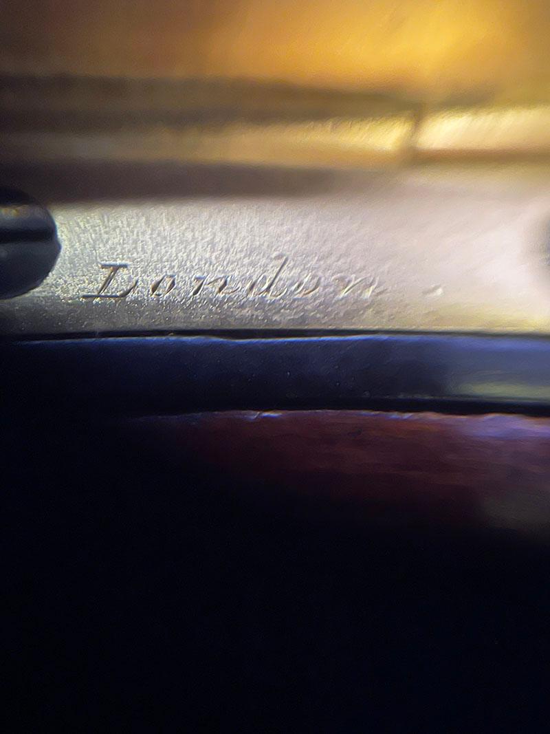 Doré Boite à thé anglaise du 19ème siècle par P. & A. I.P., Londres en vente