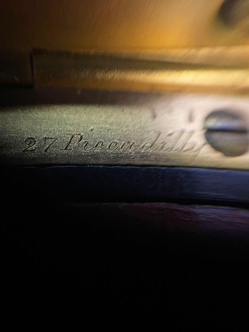 XIXe siècle Boite à thé anglaise du 19ème siècle par P. & A. I.P., Londres en vente