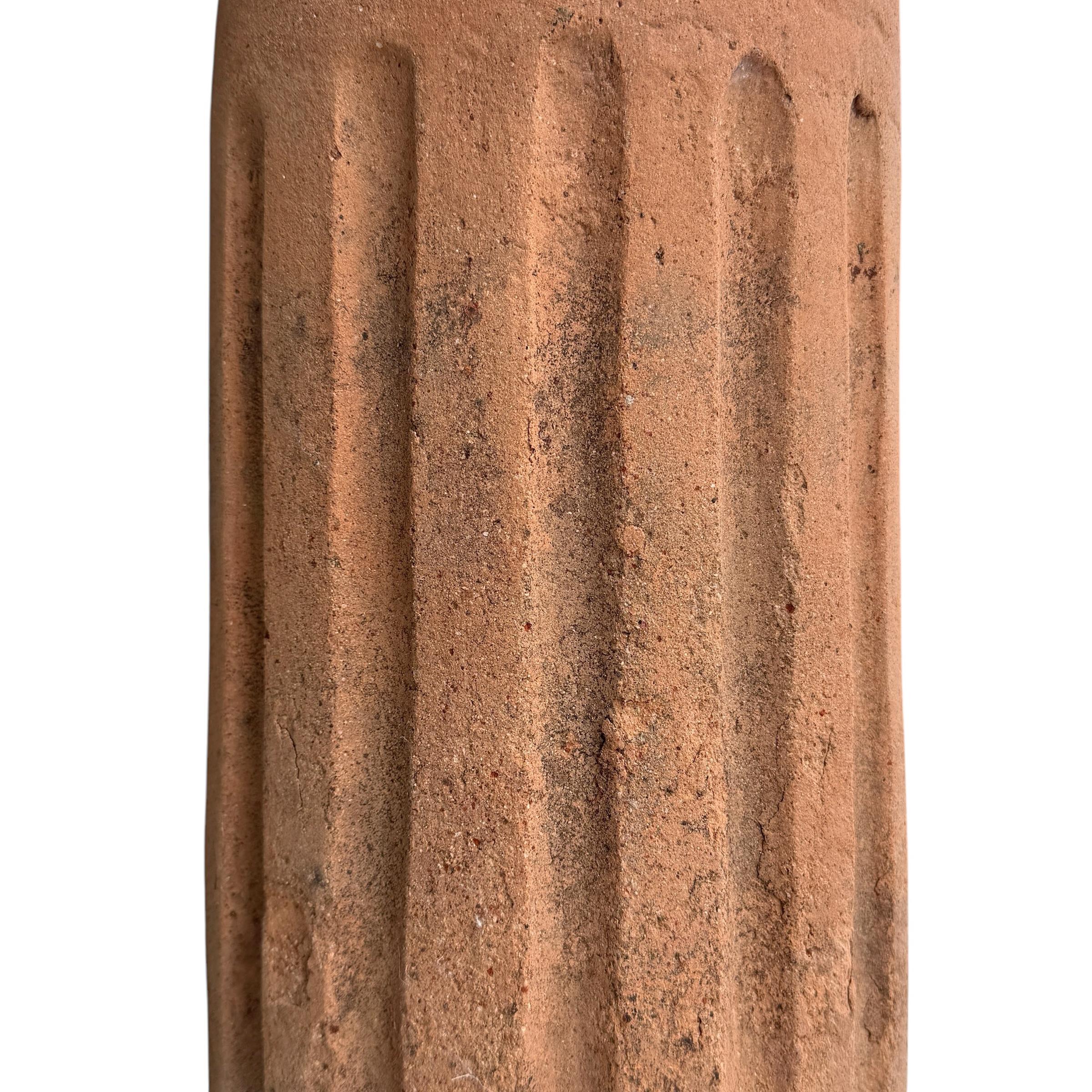 19th Century English Terracotta Chimney Pot 5