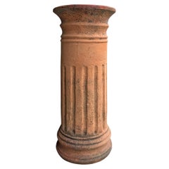19th Century English Terracotta Chimney Pot