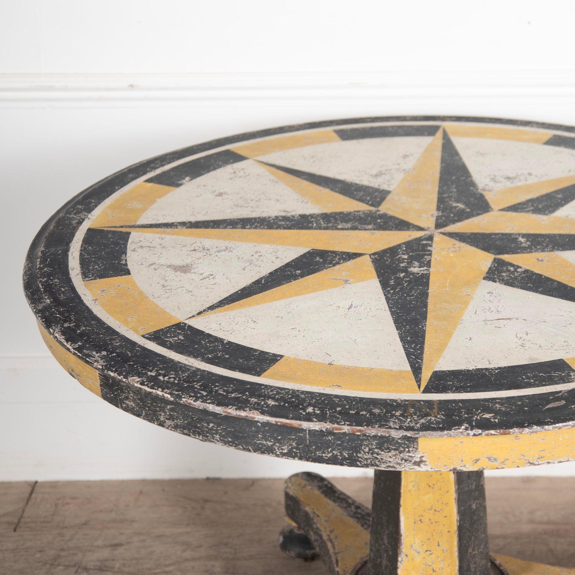 Table à plateau basculant anglaise du 19ème siècle avec finition peinte Bon état - En vente à Gloucestershire, GB