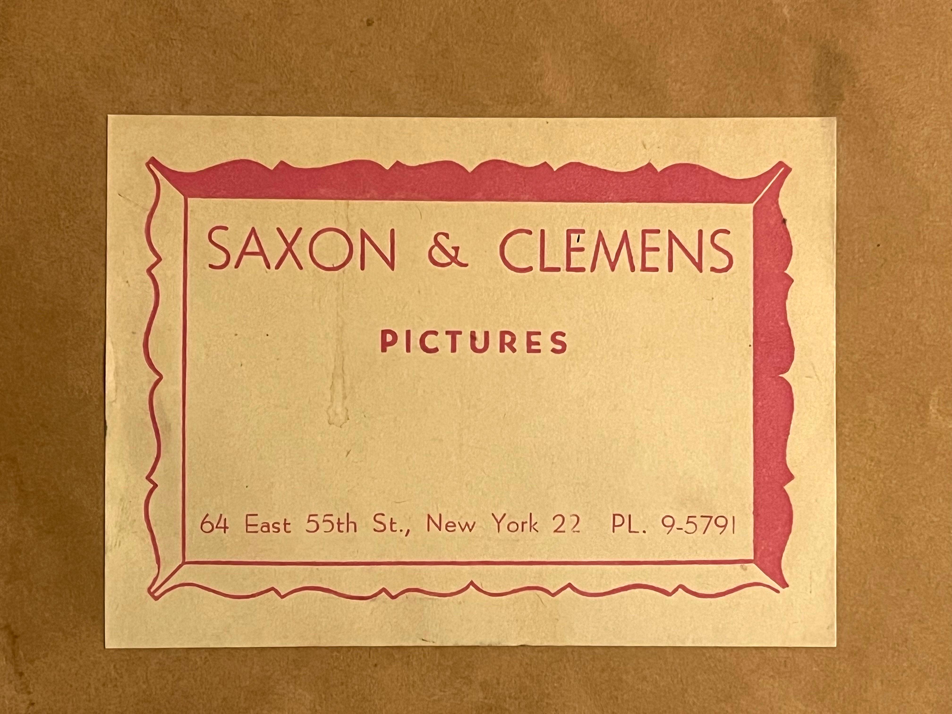 Portrait d'acteur anglais du 19ème siècle imprimé en étain vendu au détail à Saxon et Clemens en vente 5