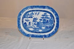 19th Century English Transfer Platter