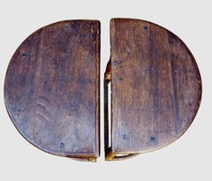 19th Century English Trestle Console Tables