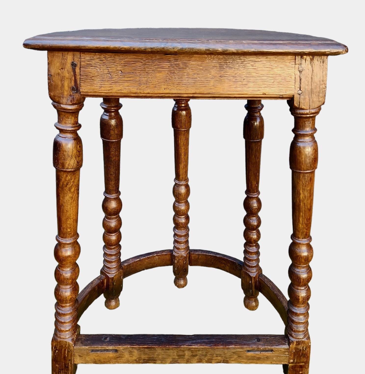 19th Century English Trestle Console Tables For Sale 1