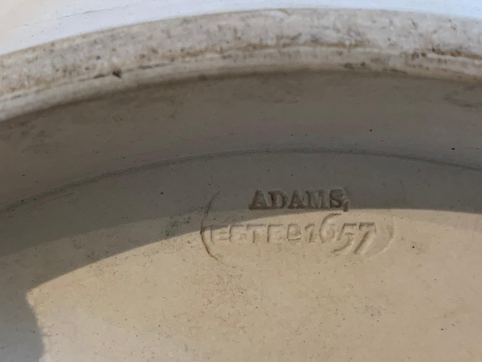 19th Century English Tunstall Jasperware Adams Style Cheese Dome, Marked In Good Condition For Sale In Atlanta, GA