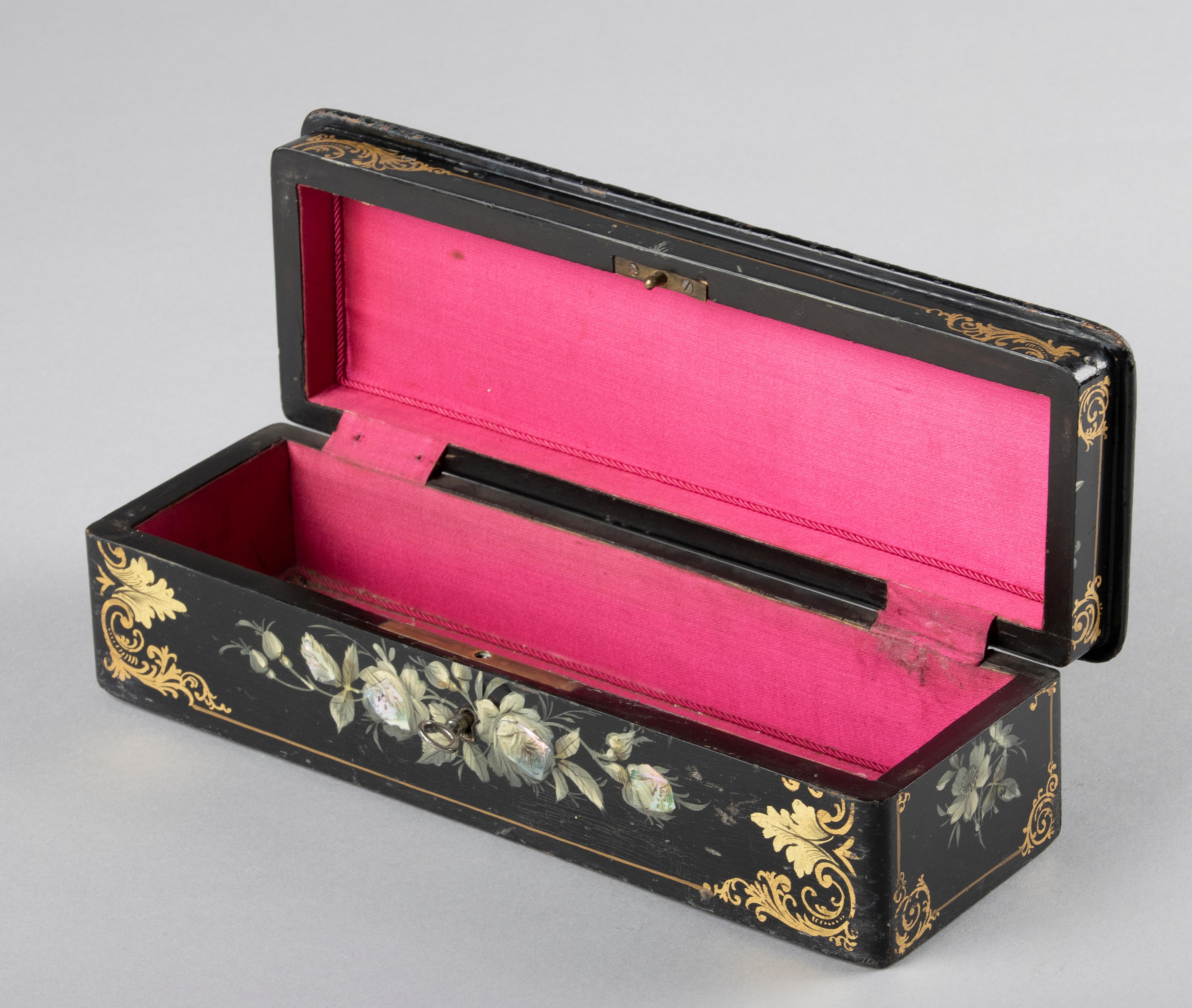 Inlay 19th Century English Victorian Box