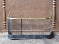 19th Century English Victorian Fire Guard