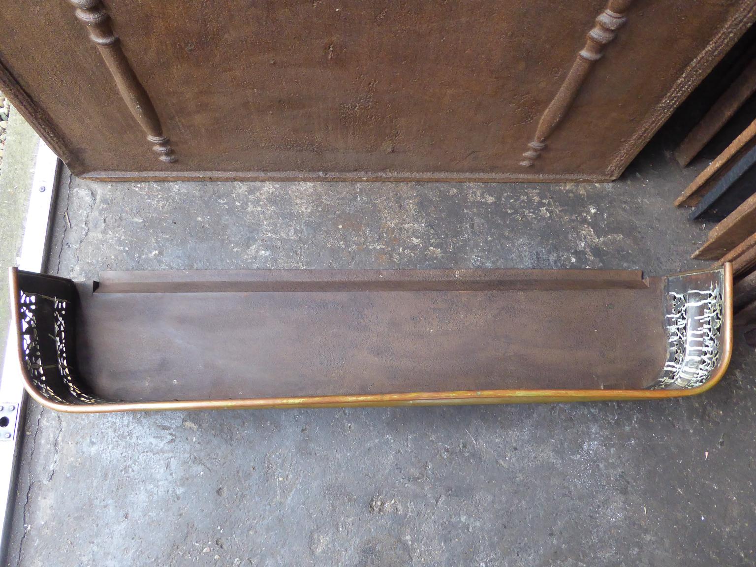 19th Century English Victorian Fireplace Fender or Fire Fender 2