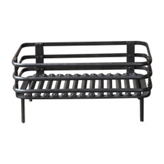 Antique 19th Century English Victorian Fireplace Grate or Fire Basket