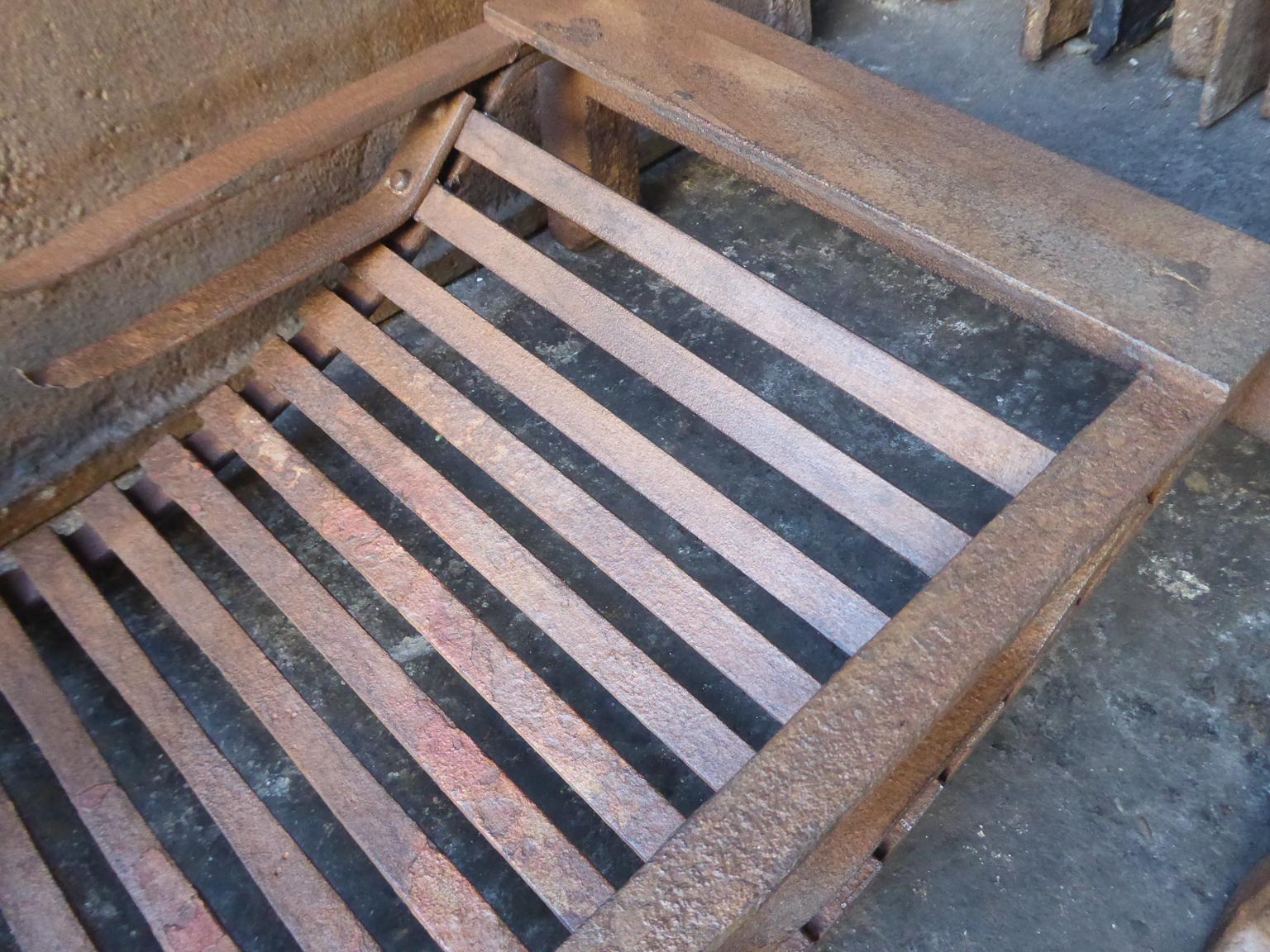 19th Century English Victorian Fireplace Grate or Fire Grate 4