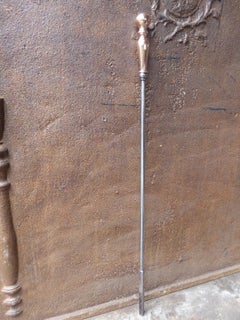19th Century English Victorian Fireplace Poker