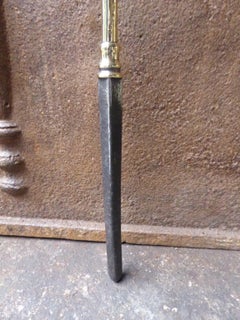 19th Century English Victorian Fireplace Poker