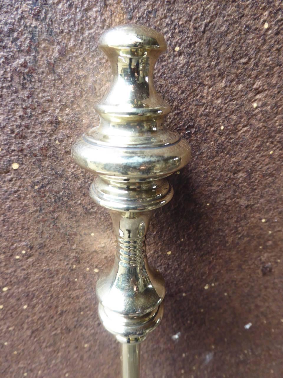 British 19th Century English Victorian Fireplace Poker