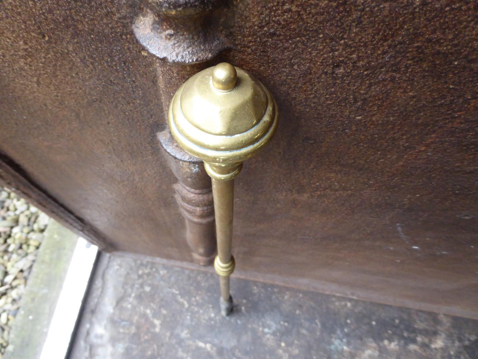 Forged 19th Century English Victorian Fireplace Poker