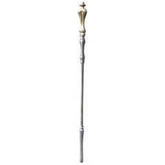 Antique 19th Century English Victorian Fireplace Poker