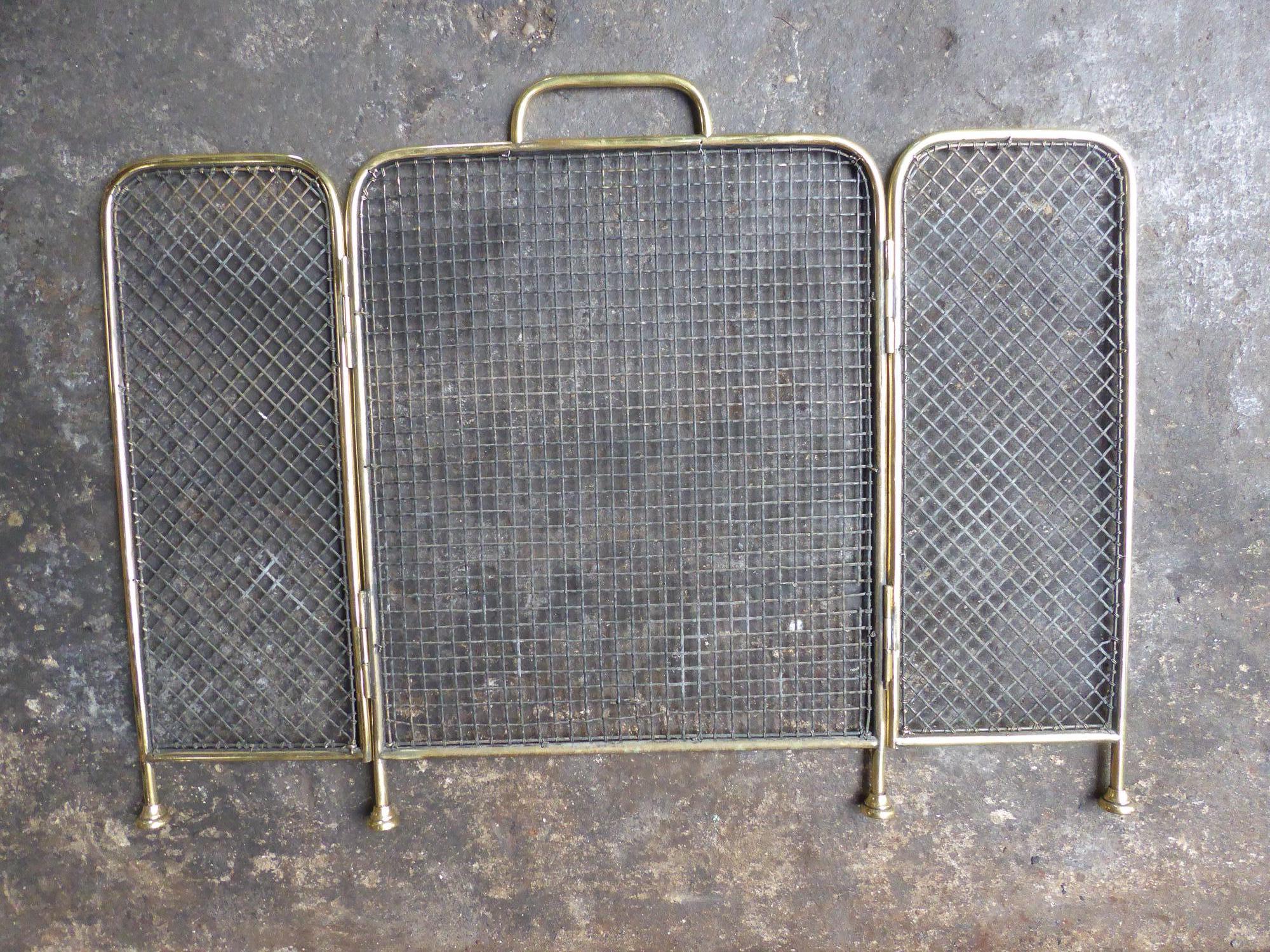 19th Century English Victorian Fireplace Screen or Fire Screen 4