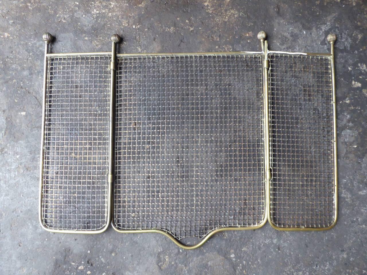 19th Century English Victorian Fireplace Screen or Fire Screen 5