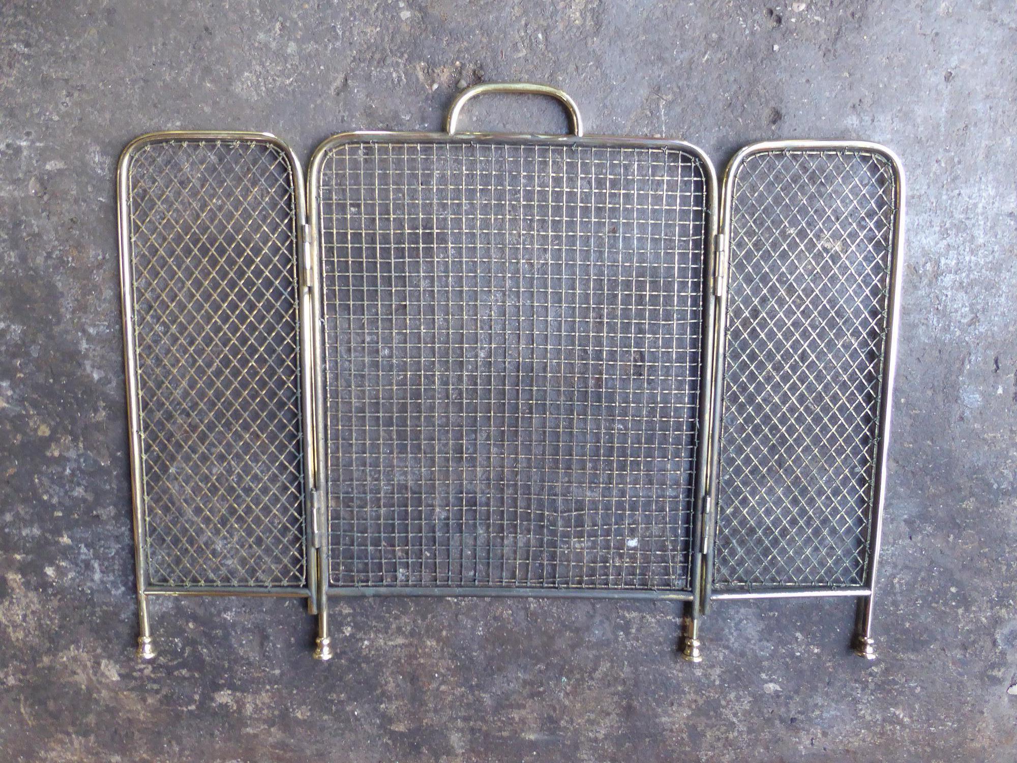 19th Century English Victorian Fireplace Screen or Fire Screen 2