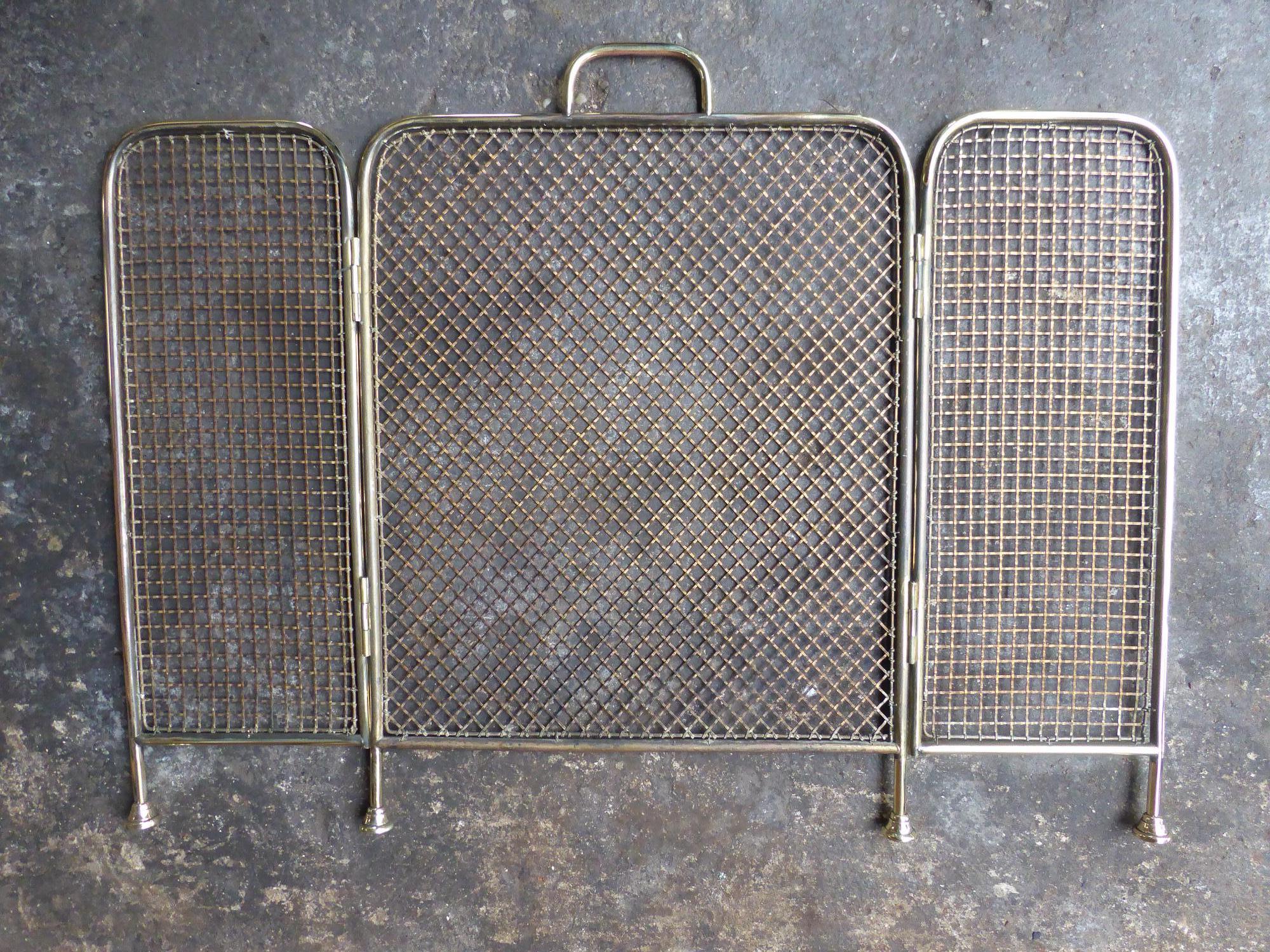 19th Century English Victorian Fireplace Screen or Fire Screen 2