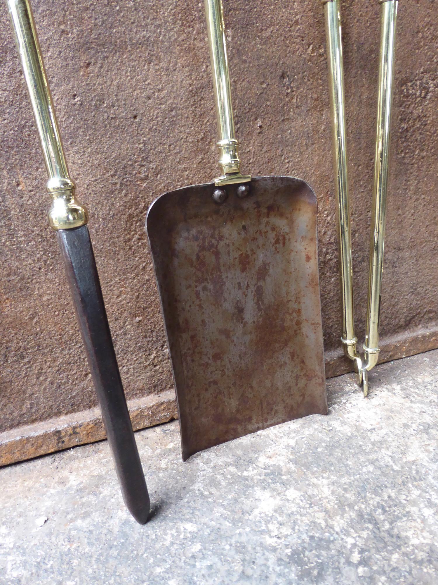 English Victorian Fireplace Tool Set or Companion Set, 19th Century For Sale 4