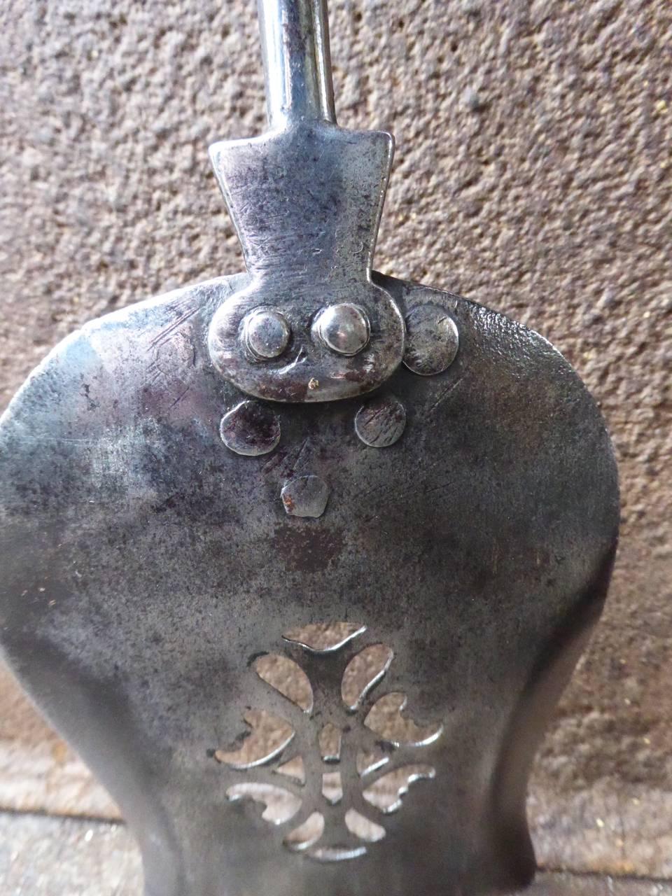 19th Century English Victorian Fireplace Tools Or Fire Tools For