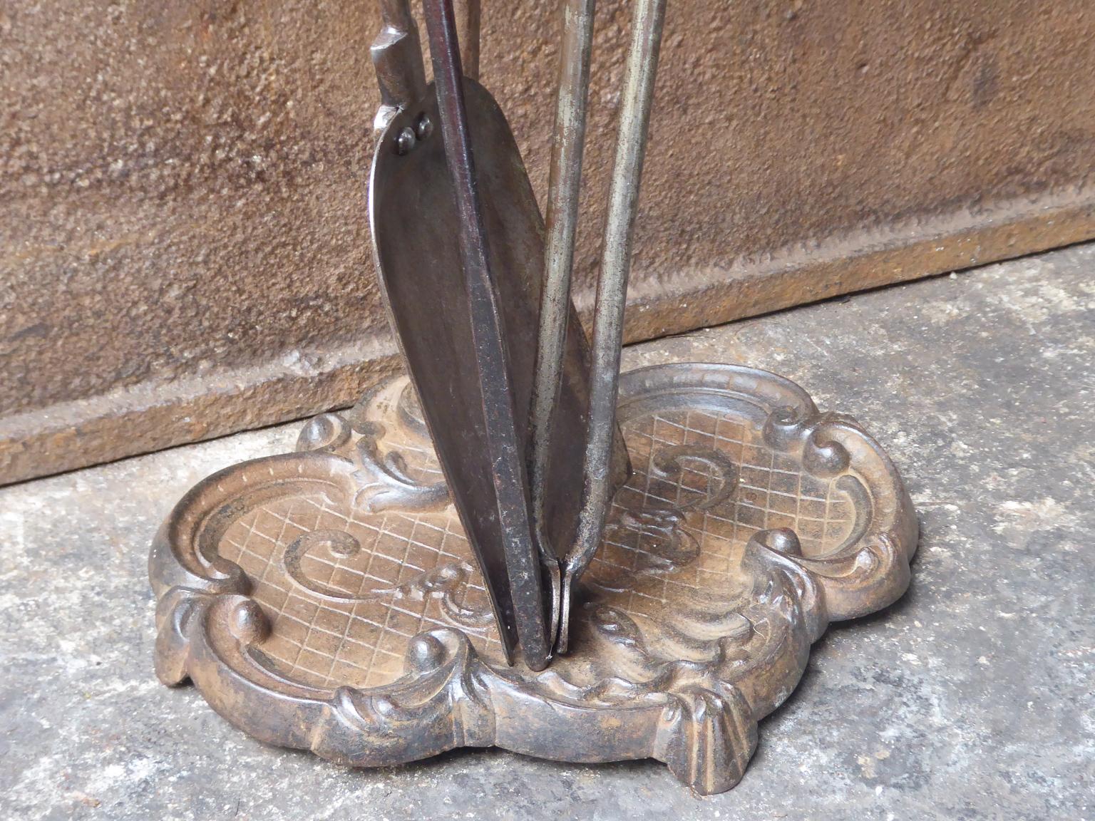 19th Century English Victorian Fireplace Tools or Fire Tools 1