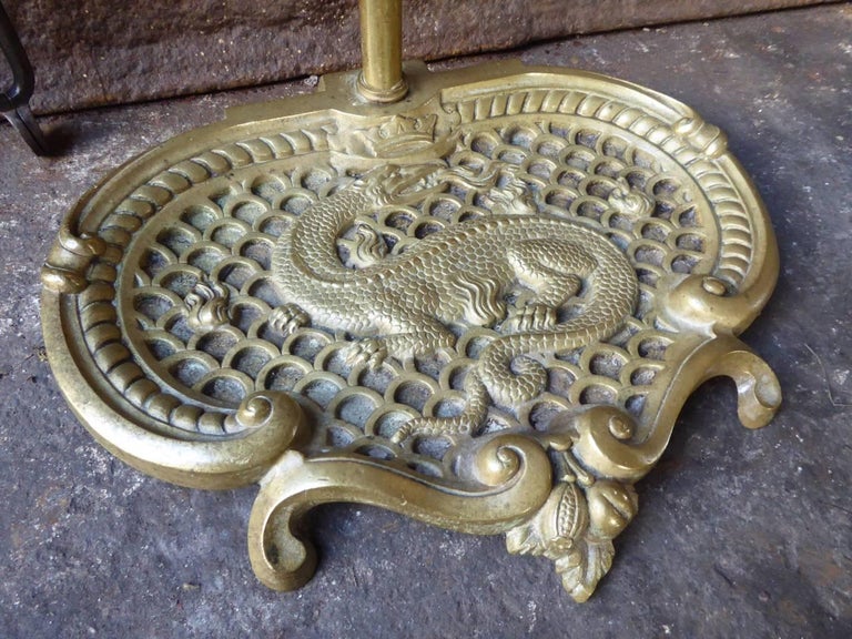 19th Century English Victorian Fireplace Tools Or Fire Tools For