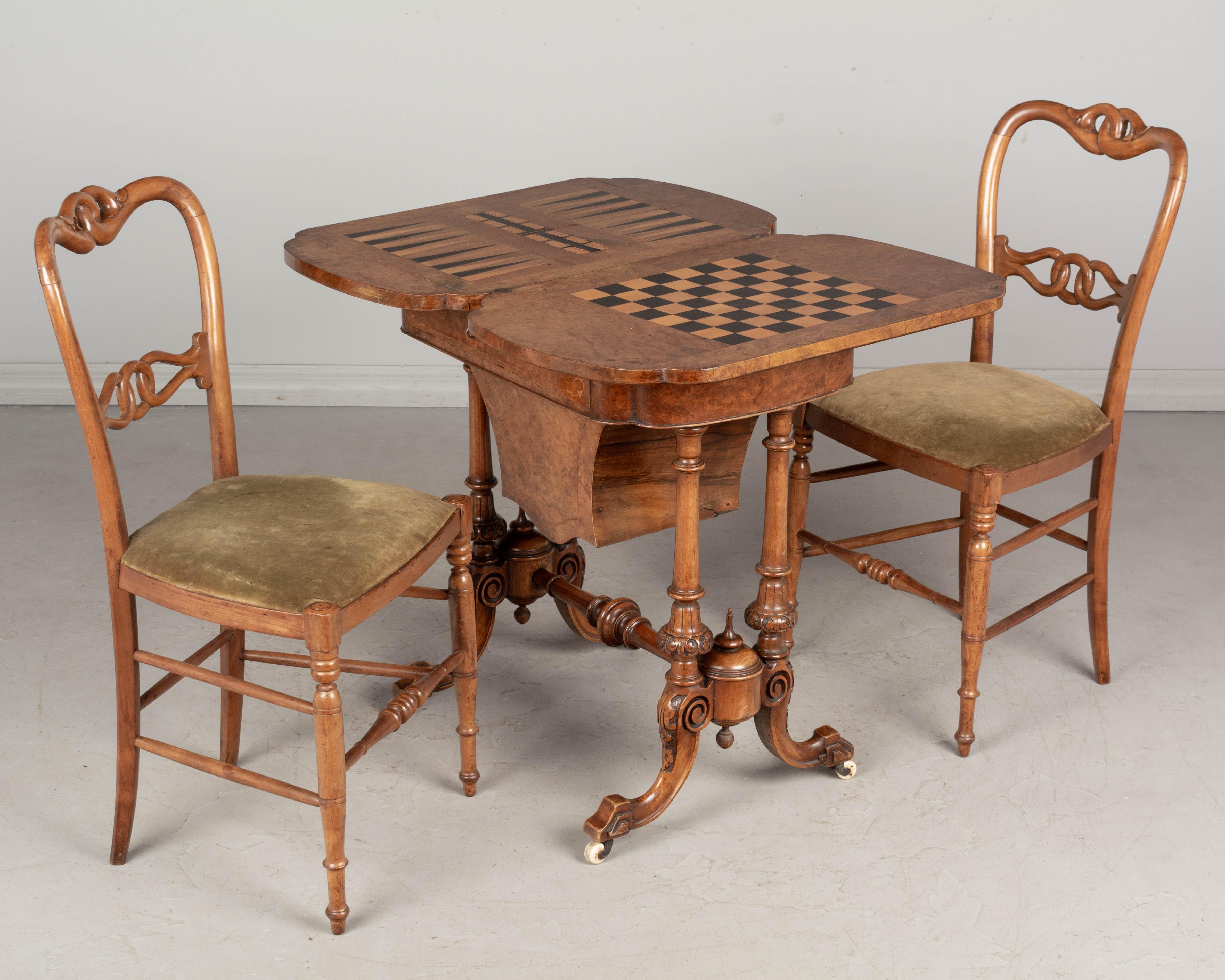 victorian folding table
