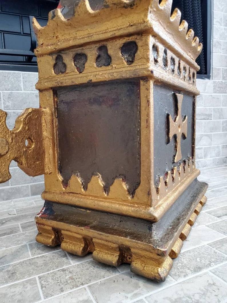 19th Century English Victorian Gothic Revival Rainwater Hopper For Sale 2