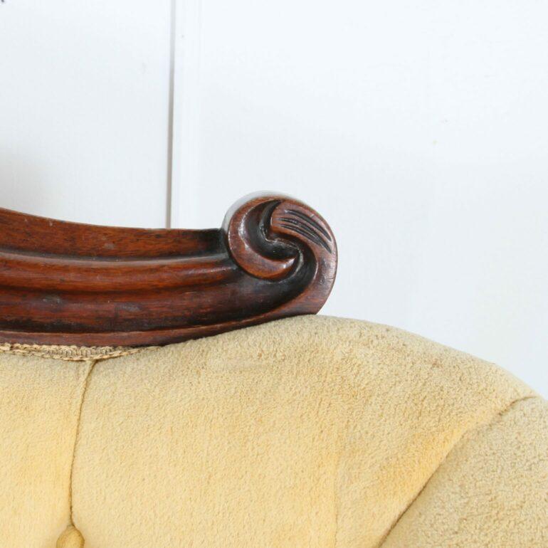 19th Century English Victorian Loveseat 1