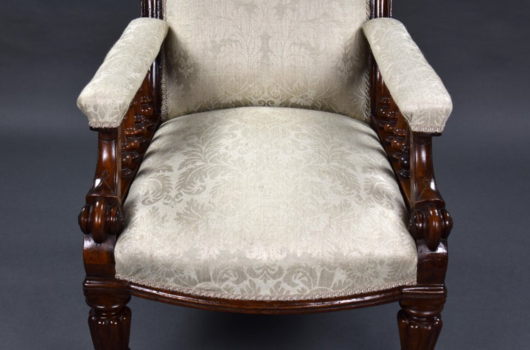 Fauteuil de style victorien