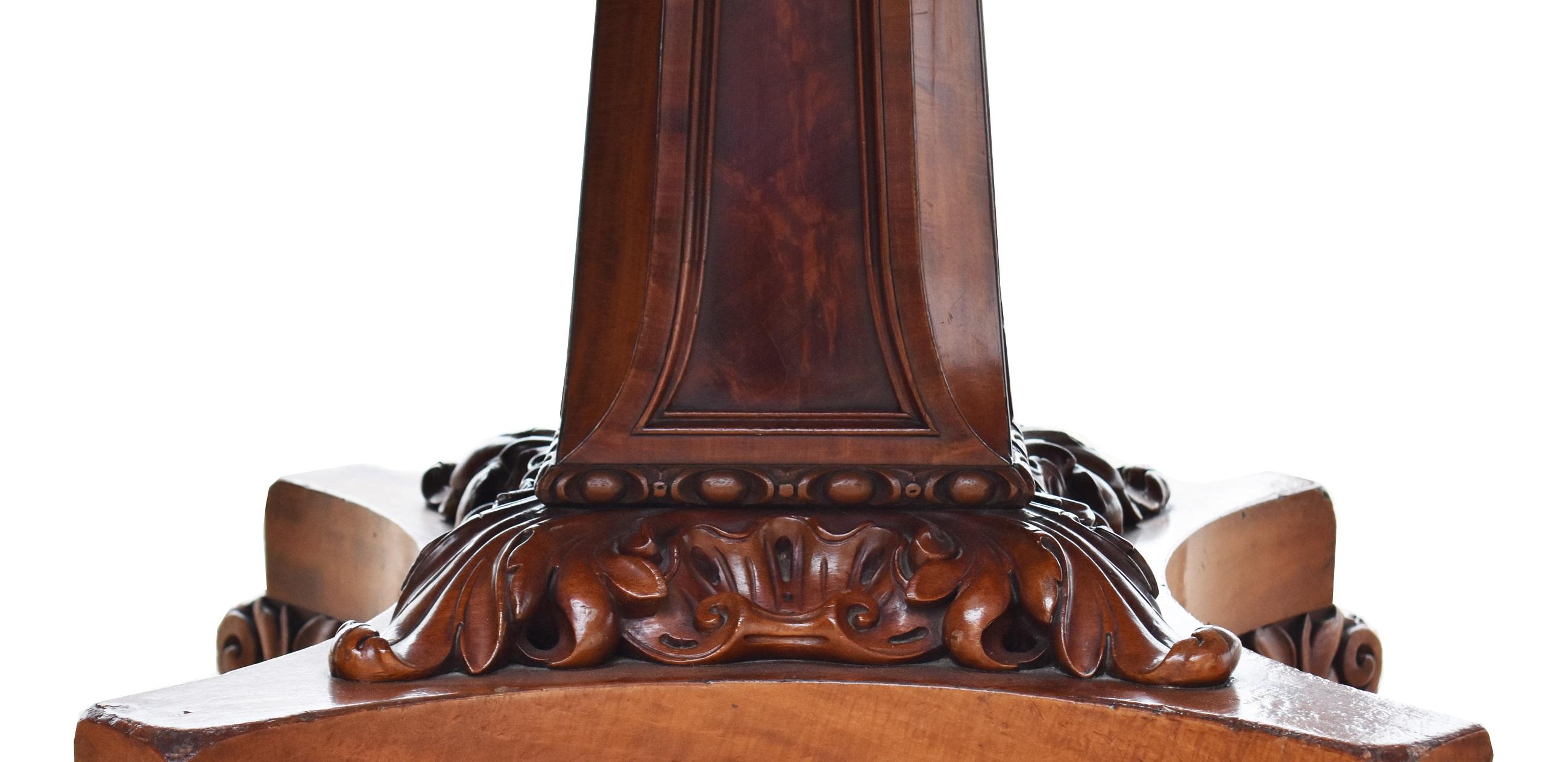 19th Century English Victorian Mahogany Extending Dining Table 2
