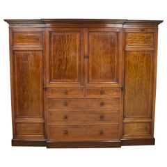 19th Century English Victorian Mahogany Wardrobe by Gillows