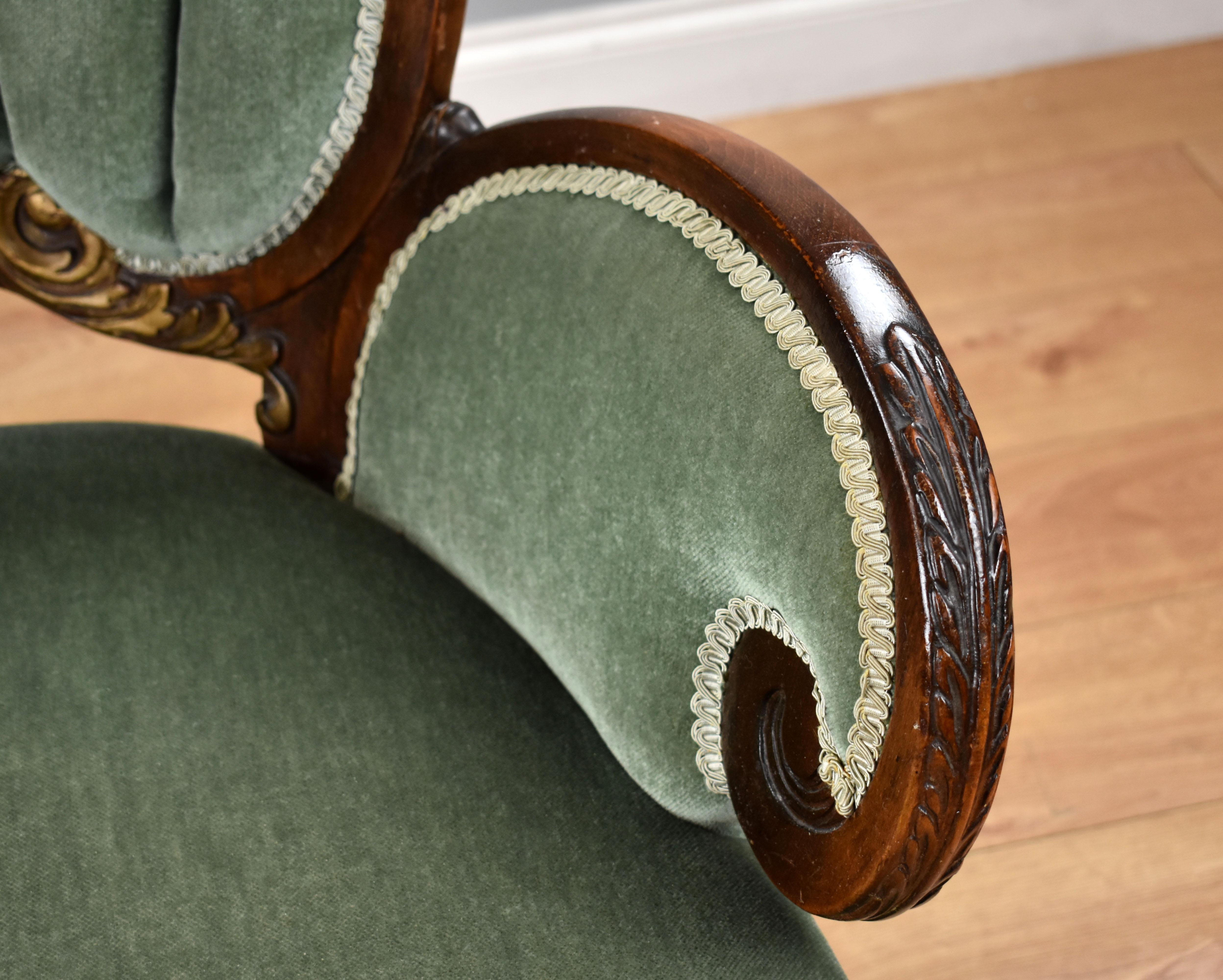 19th Century English Victorian Parlour Chair 5