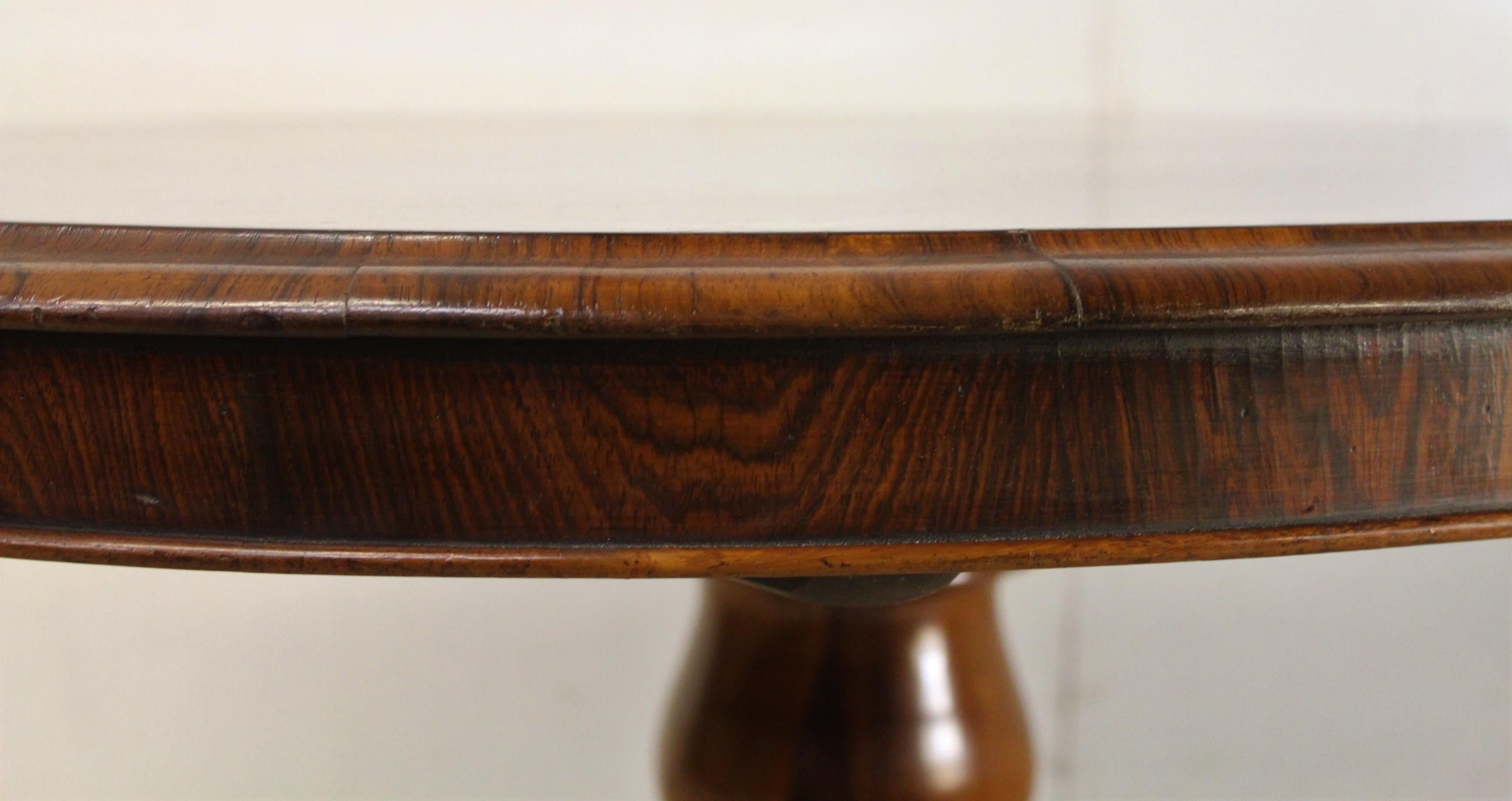 19th Century English Victorian Rosewood Loo Table 9