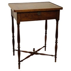 19th Century English Victorian Walnut Side Table 19th Century English Victorian Walnut Side Table